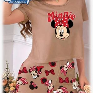 Pijama de Mickey con Shorts-Talla M