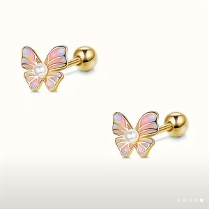Aretes Mariposa