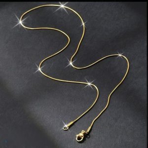 Collar Liso Dorado