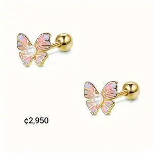 Aretes Mariposa