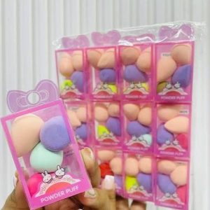 Mini Esponjas de Maquillaje 4 PCS