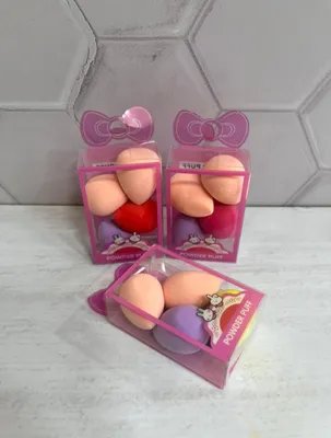 Mini Esponjas de Maquillaje 3PCS