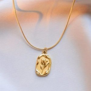 Collar Dije de Flor